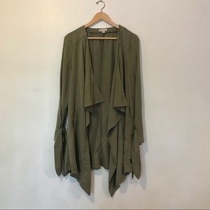 Olive Green Overcoat